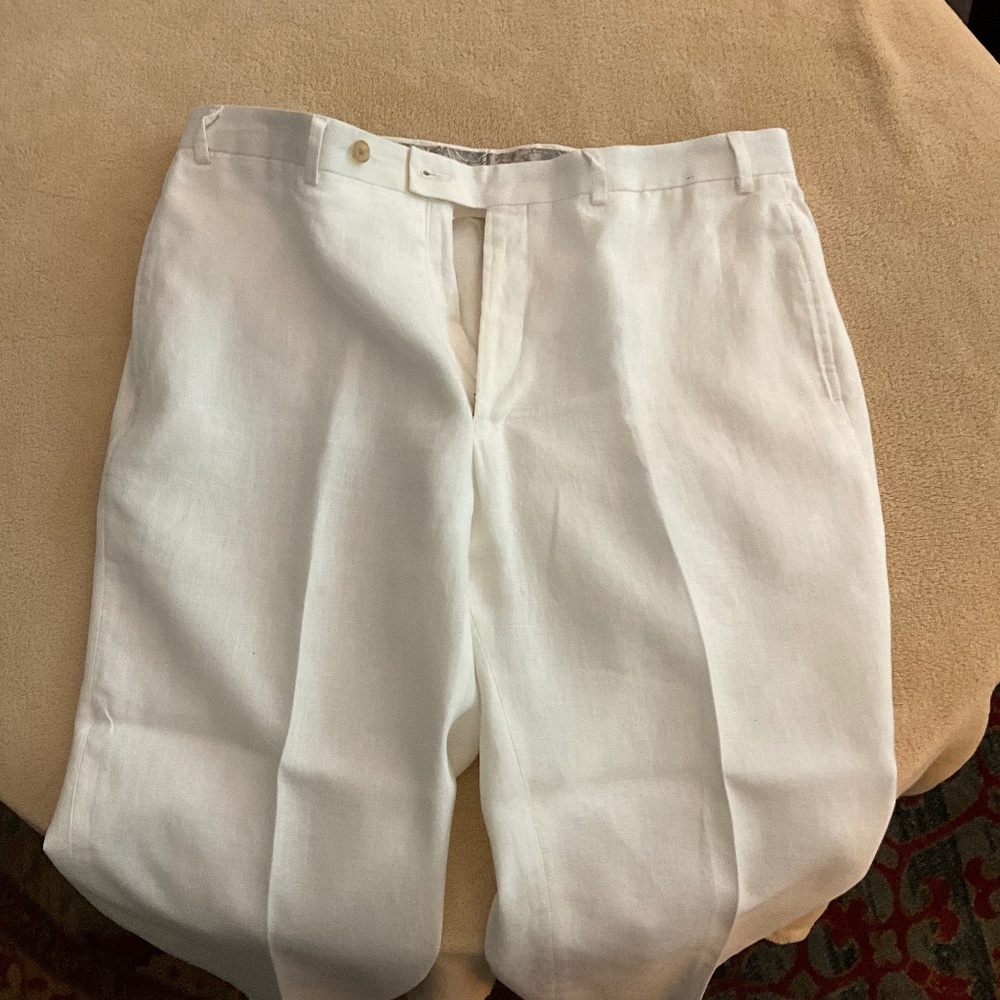 Lauren, Ralph Lauren Men’s Linen Dress Slacks, Size 36/30